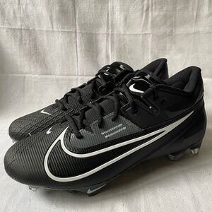 Nike Vapor Edge Elite 360 2 TP P Football Black White Grey Size 11.5 FD5713-006